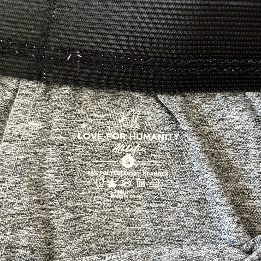 LOVE FOR HUMANITY Athletic Shorts - Picture 4 of 4